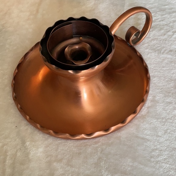 Copper vintage Candle stick Holder - Picture 1 of 4